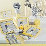 Elegant Decorations and accessories | Yellow Umbrella | Baby shower