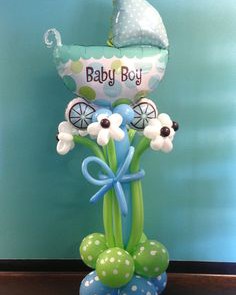 Baby Boy | Stroller | Standing Bouquet | New borns