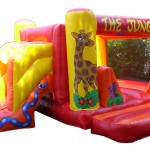Hire | Inflatable Castle | Jungle theme with slide 36 | Price 229€