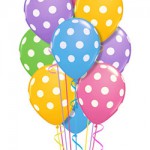 Balloon Bouquets |Colourful Polka dots