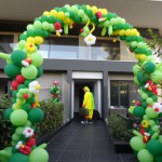 Arc balloon Decorations For Entrances At Events |Lady Bugs | Flowers | Green